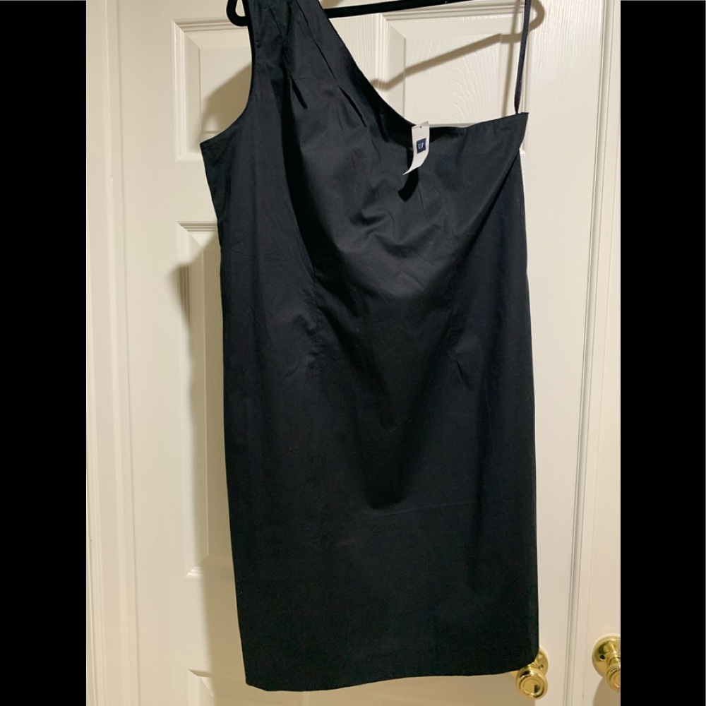 The Gap Black one shoulder  dress